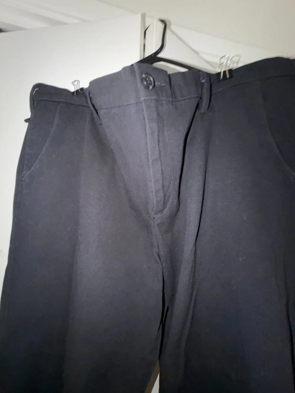 Men's Dockers Workday Classic Fit Black size 42x32